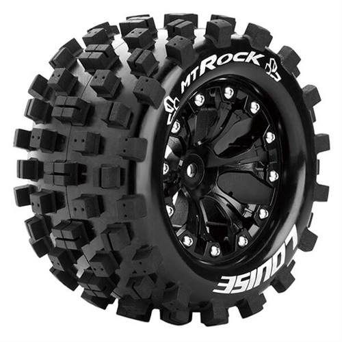 LOUISE RC MT-ROCK 1/10 SOFT 1 /2 OFFSET/BLACK GP JATO 2WD RR